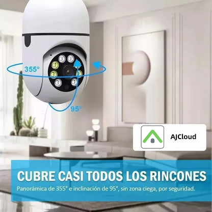 Cámara De Seguridad De Ip 360° 1080p Wifi Hd