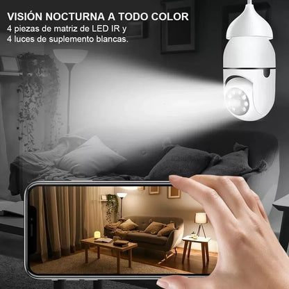 Cámara De Seguridad De Ip 360° 1080p Wifi Hd