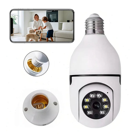 Cámara De Seguridad De Ip 360° 1080p Wifi Hd